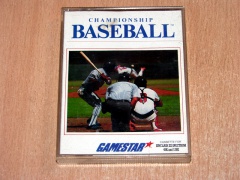 Championship Baseball by Gamestar