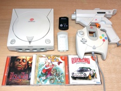 Dreamcast Console - Japanese + Games
