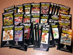 34 USA VCS Game Manuals