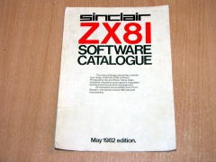 ZX81 Software Catalogue - May 1982