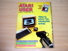Atari User Magazine - November 1986