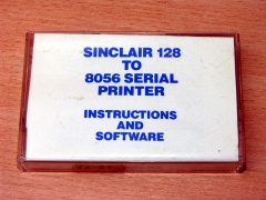 Sinclair 128 To 8056 Serial Printer