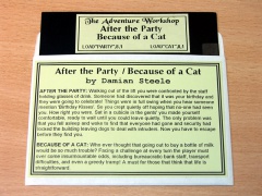 After The Party / Because of a Cat by Damian Steele