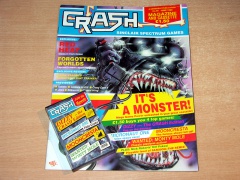 Crash Magazine - June 1989 + Cover Tape