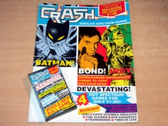 Crash Magazine - July 1989 + Cover Tape