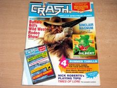 Crash Magazine - August 1989 + Cover Tape