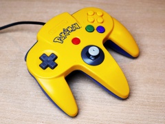 Nintendo 64 Controller - Yellow Pokemon