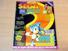 Sega Pro Magazine - Oct 1992 + Badge