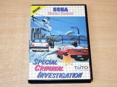 SCI : Special Criminal Investigation by Taito *Nr MINT