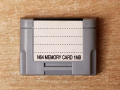 N64 1MB Memory Card by Logic 3
