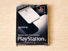 Official Playstation Memory Card