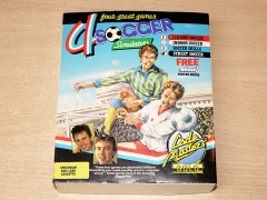 4 Soccer Simulators by Codemasters + Poster