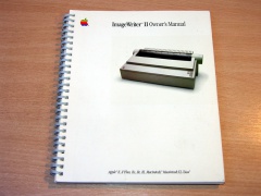 Imagewriter II Owners Manual