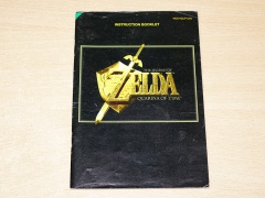 Legend Of Zelda : Ocarina Of Time Manual