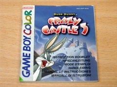 Bugs Bunny : Crazy Castle 3 Manual