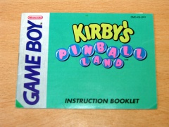 Kirby's Pinball Land Manual