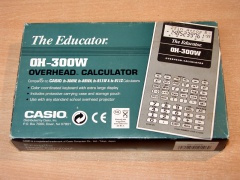 Casio OH-300W Overhead Calculator - Boxed