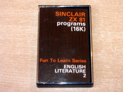 Fun To Learn : English Literature 2 by Sinclair