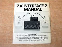 ZX Interface 2 Manual