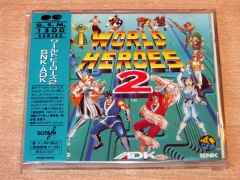 World Heroes 2 Soundtrack + Sticker