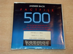Answer Back Factfile 500 Spelling by Kosmos