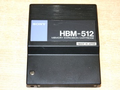 Sony HMB-512 Memory Mapper Cartridge