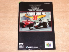 F1 World Grand Prix II Manual