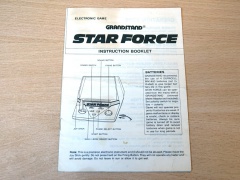 Star Force - Manual