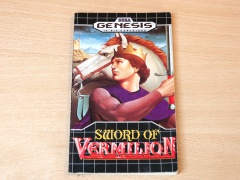 Sword Of Vermilion Manual