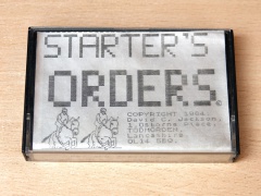 Starter's Orders by David C Jackson