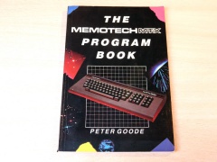 The Memotech MTX Program Book by Peter Goode