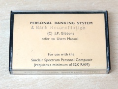 Personal Banking System by J.P. Gibbons