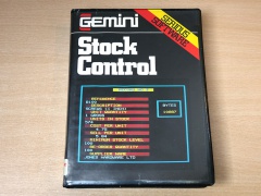 Stock Control by Gemini Software