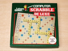 Scrabble Deluxe by Leisure Genius