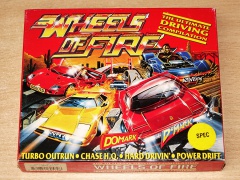 Wheels Of Fire by Domark + Poster