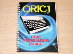 Oric 1 Basic Programming Manual