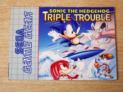Sonic The Hedgehog : Triple Trouble Manual