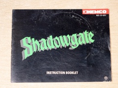 Shadowgate Manual