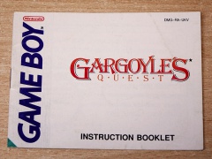 Gargoyles Quest Manual
