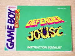 Defender Joust Manual