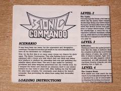 Bionic Commando Manual