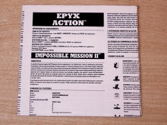 Epyx Action Manual