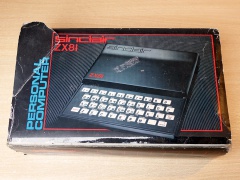 Sinclair ZX81 Computer - Fault