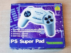 PS1 Super Pad Controller - Boxed