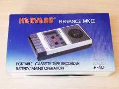 ** Harvard Elegance MK II Cassette Recorder - Boxed