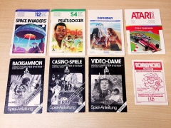 ** 8x Atari Manuals