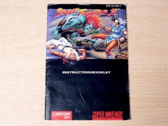 Street Fighter II Manual