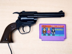 Famicom Light Gun + Hogan's Alley