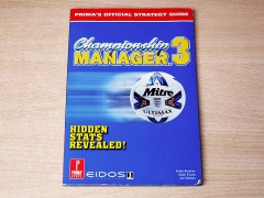 Championship Manager 3 Strategy Guide