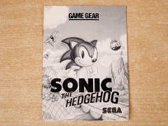 Sonic The Hedgehog Manual